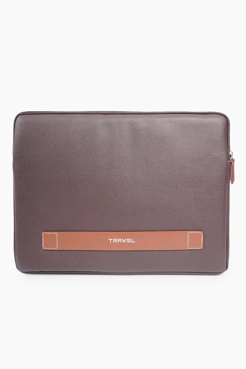 Premium Faux Leather Small Travel Laptop bag (Sleeves) for Men