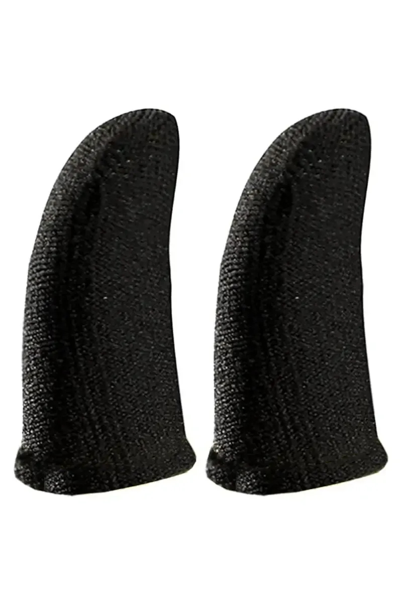 Wasp Feelers Finger Sleeves for PUBG, Free Fire & Call of Duty Gaming (Black)