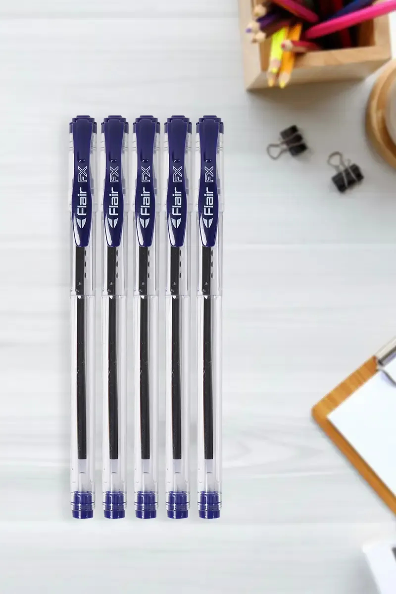 Flair Fx Ball Pen (Blue) - Pack of 5