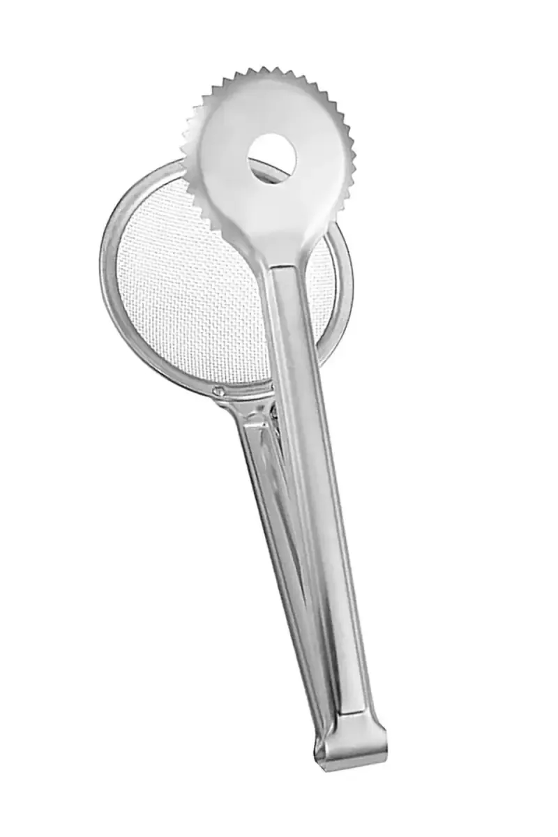 Stainless Steel Oil Stainer / Tong - 21cm