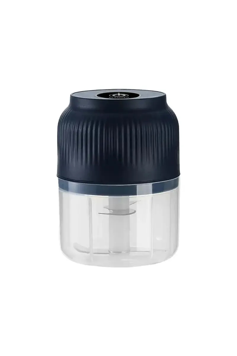 JZC-F 30 W Cordless Electric Mini Garlic Chopper for Garlic, Ginger, Onion, Chili (Blue)