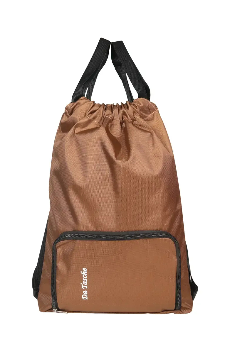 Double Shoulder Travel Drawstring Backpack for Unisex