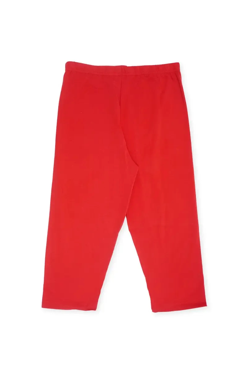 Prithvi Cotton Solid Capri for Girls