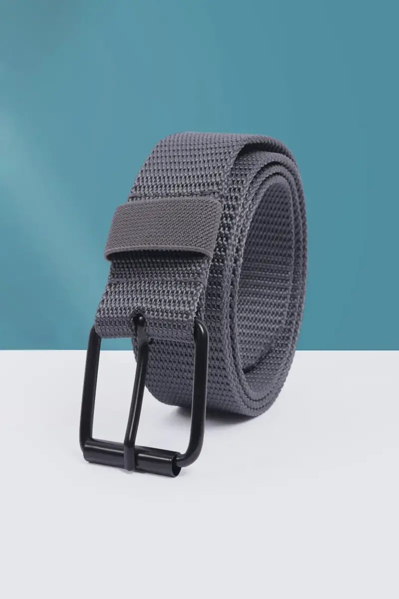 Canvas Textured Casual Belt for Men