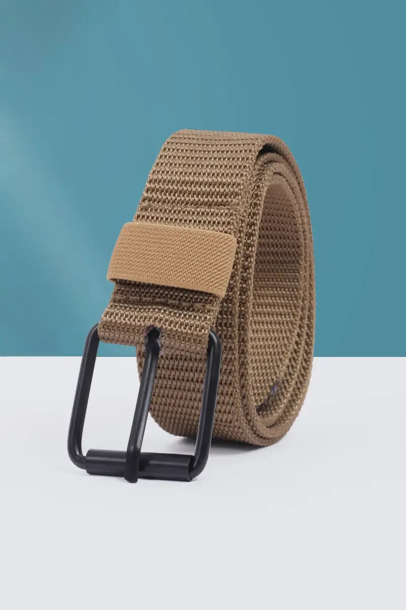 Canvas Textured Casual Belt for Men