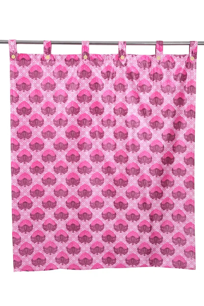 Polyester Printed Window Curtain, Kalai Cotton - 5x4 Feet (Approx)