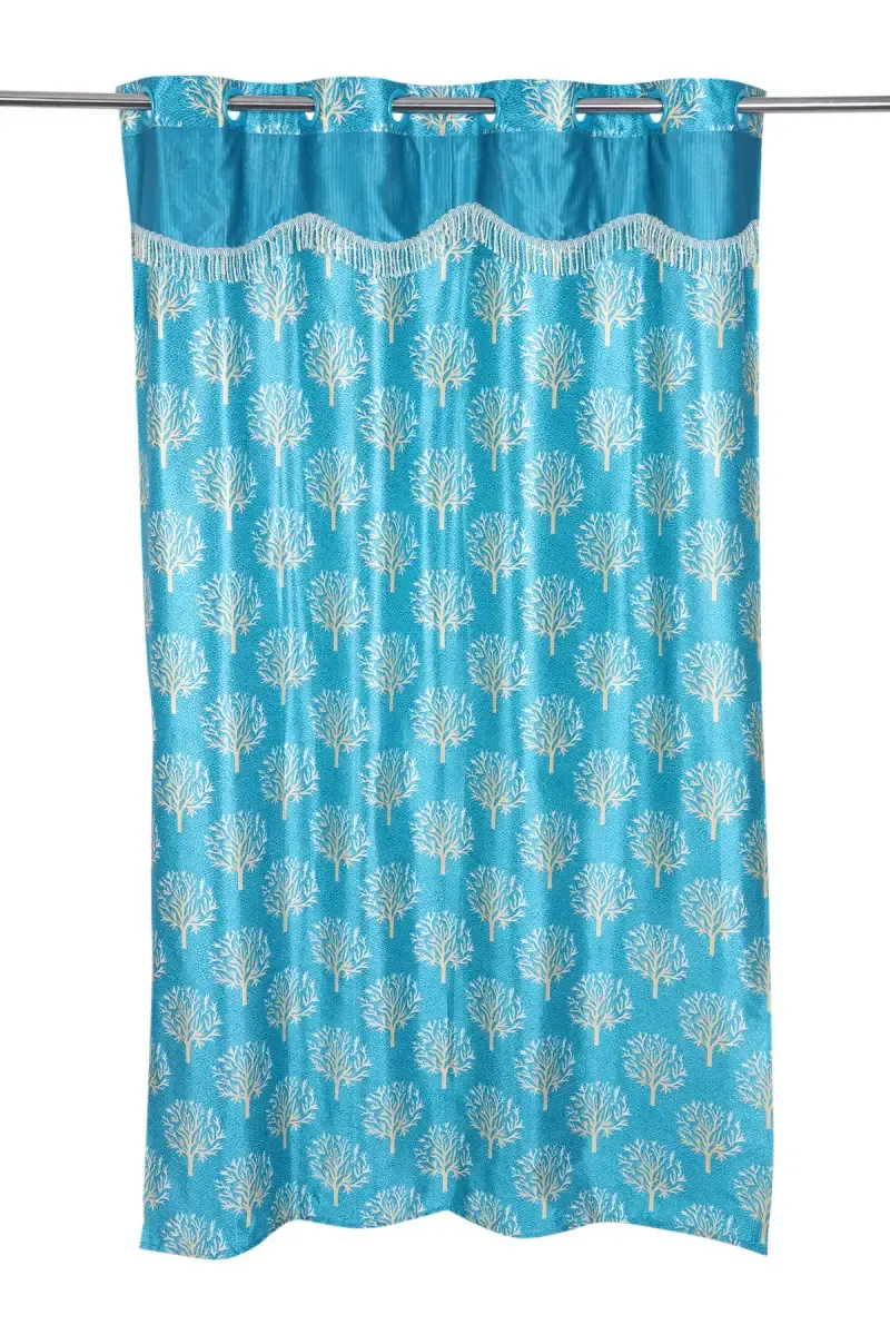 Polyester Printed Door Curtain, Kalai Cotton - 7x4 Feet (Approx)
