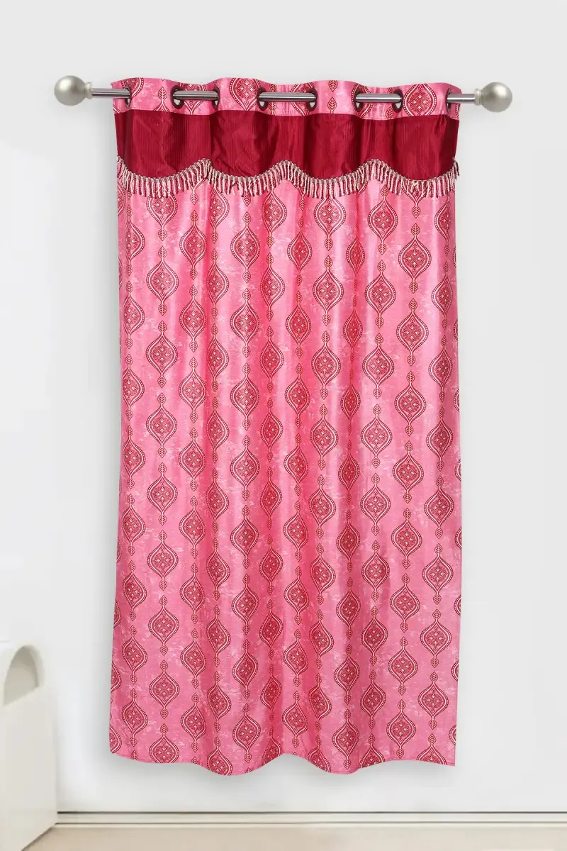 Polyester Printed Door Curtain, Kalai Cotton - 7x4 Feet (Approx)