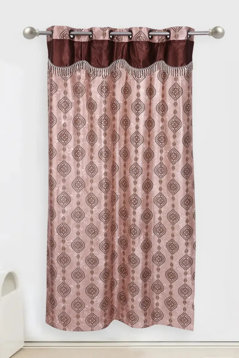Polyester Printed Window Curtain, Kalai Cotton - 5x4 Feet (Approx)