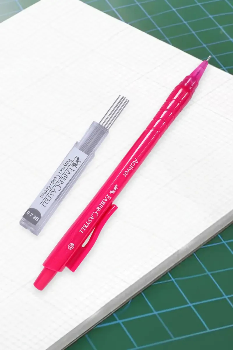 Faber Castell Activor Mechanical Pencil 0.7mm  (Yellow, Pack of 1)