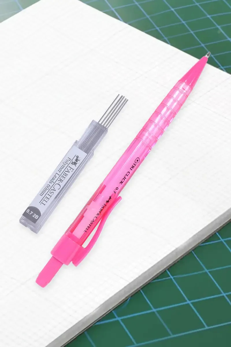 Faber-Castell Tri Click Mechanical Pencil 0.7mm (Pink)