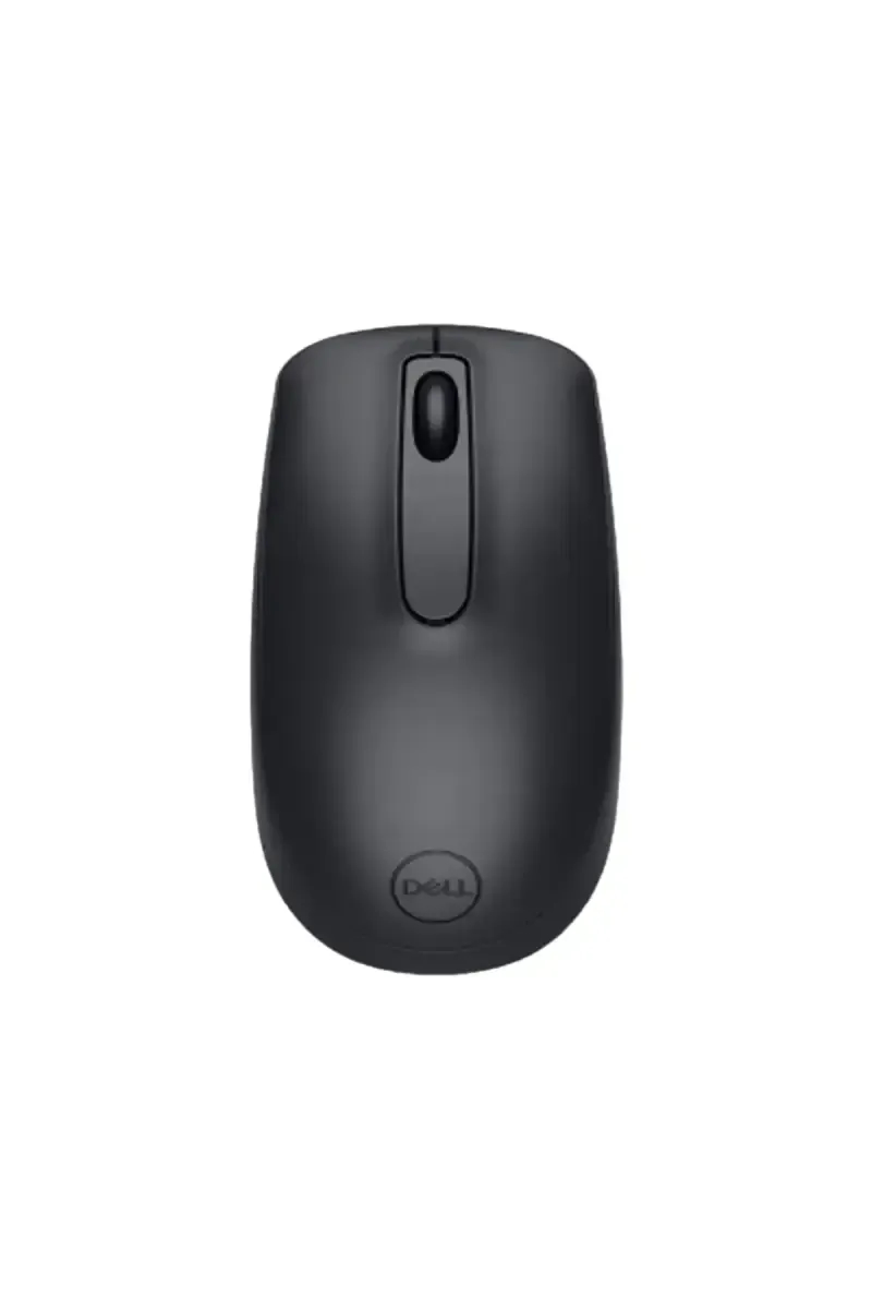 Dell WM118 Wireless Mouse with 2.4GHz Wireless, 1000 DPI, Nano Receiver, Optical Tracking (Black)
