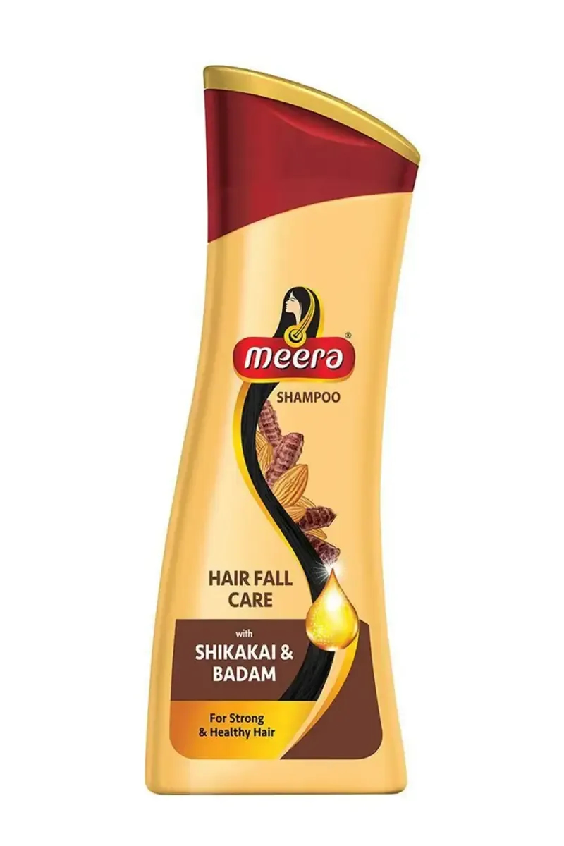 Meera Hair Fall Care Shikakai & Badam Shampoo - 180ml 