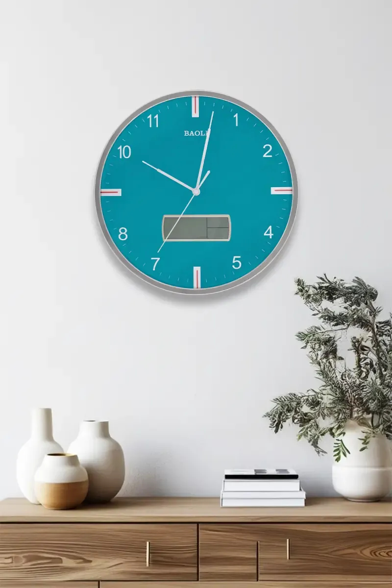 Plastic Analog Wall Clock - 32 cm