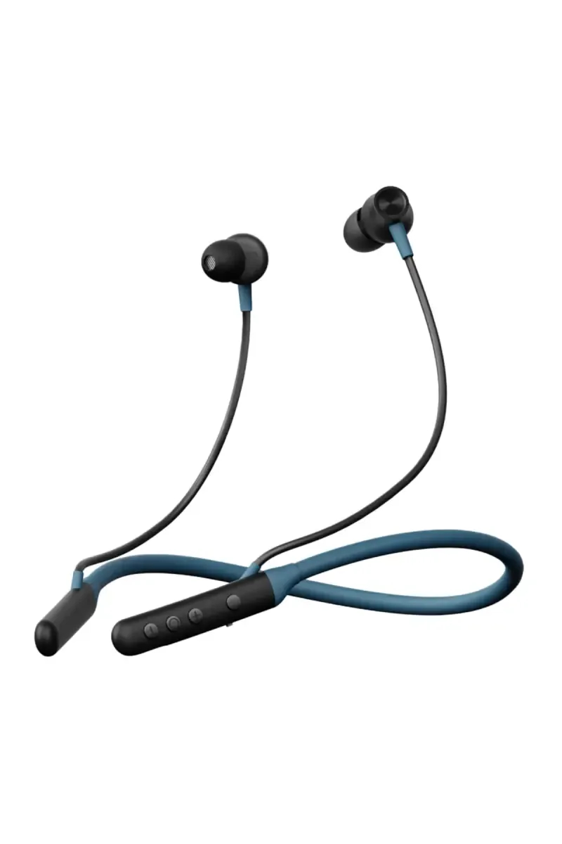 Boult Surge Wireless Bluetooth In Ear Neckband with 35 Hrs Playtime, HD Mic, Inline Controls, IPX5 (Blue)