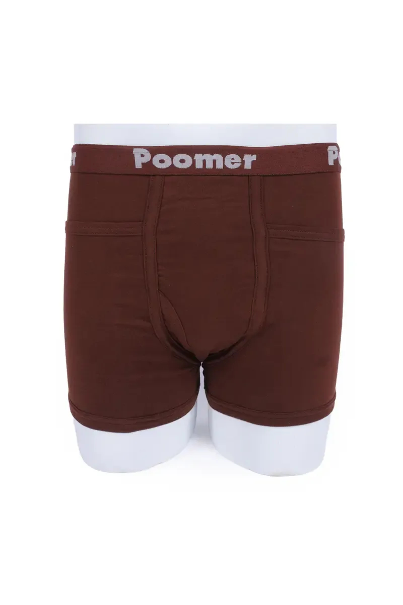 Men's Cotton Trunks with Pockets