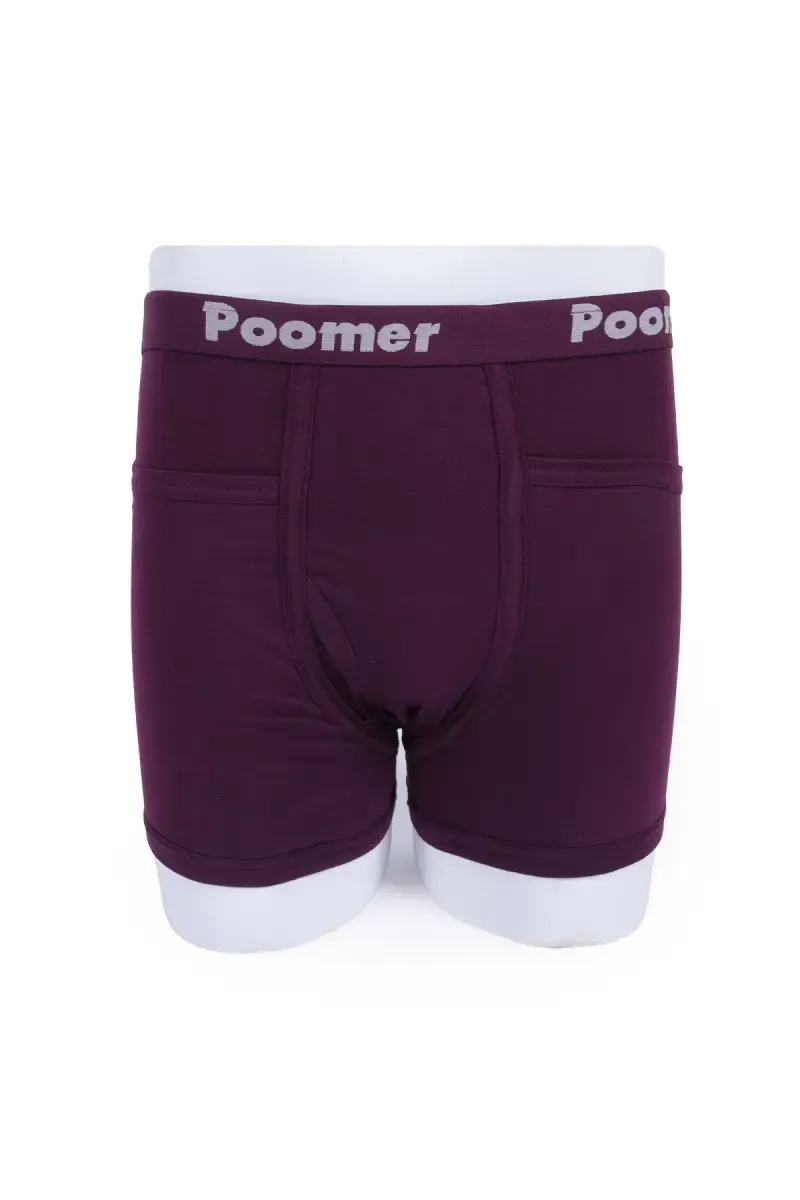 Men's Cotton Trunks with Pockets