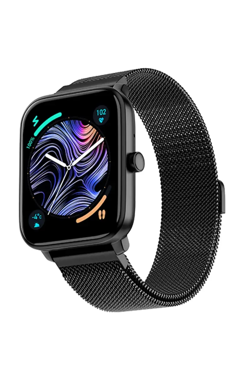 Noise Pulse 4 1.85" Smartwatch with Amoled Display, BT Calling, 100+ Watch Faces, Health Suite (Black)