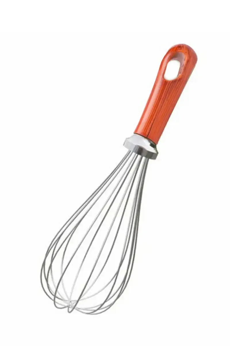 Kows Kitchen Plastic & Stainless Steel Pencil Whisk - 20cm