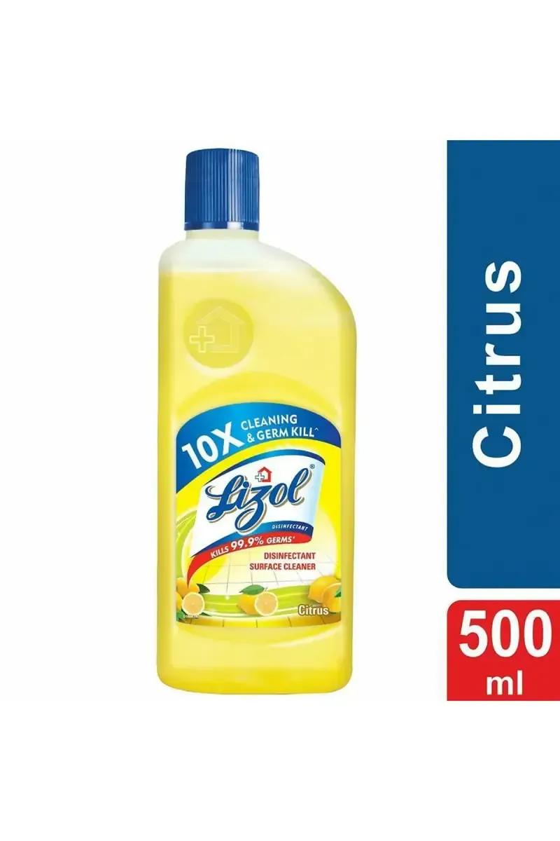 Lizol Citrus/Lemon  Disinfectant Surface Cleaner -500ml