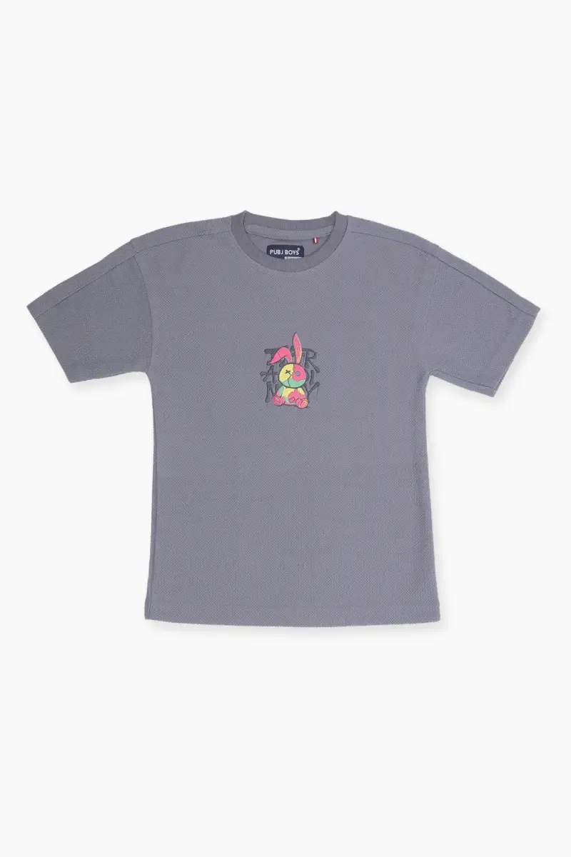 Printed Half Sleeve T-shirt for Boys