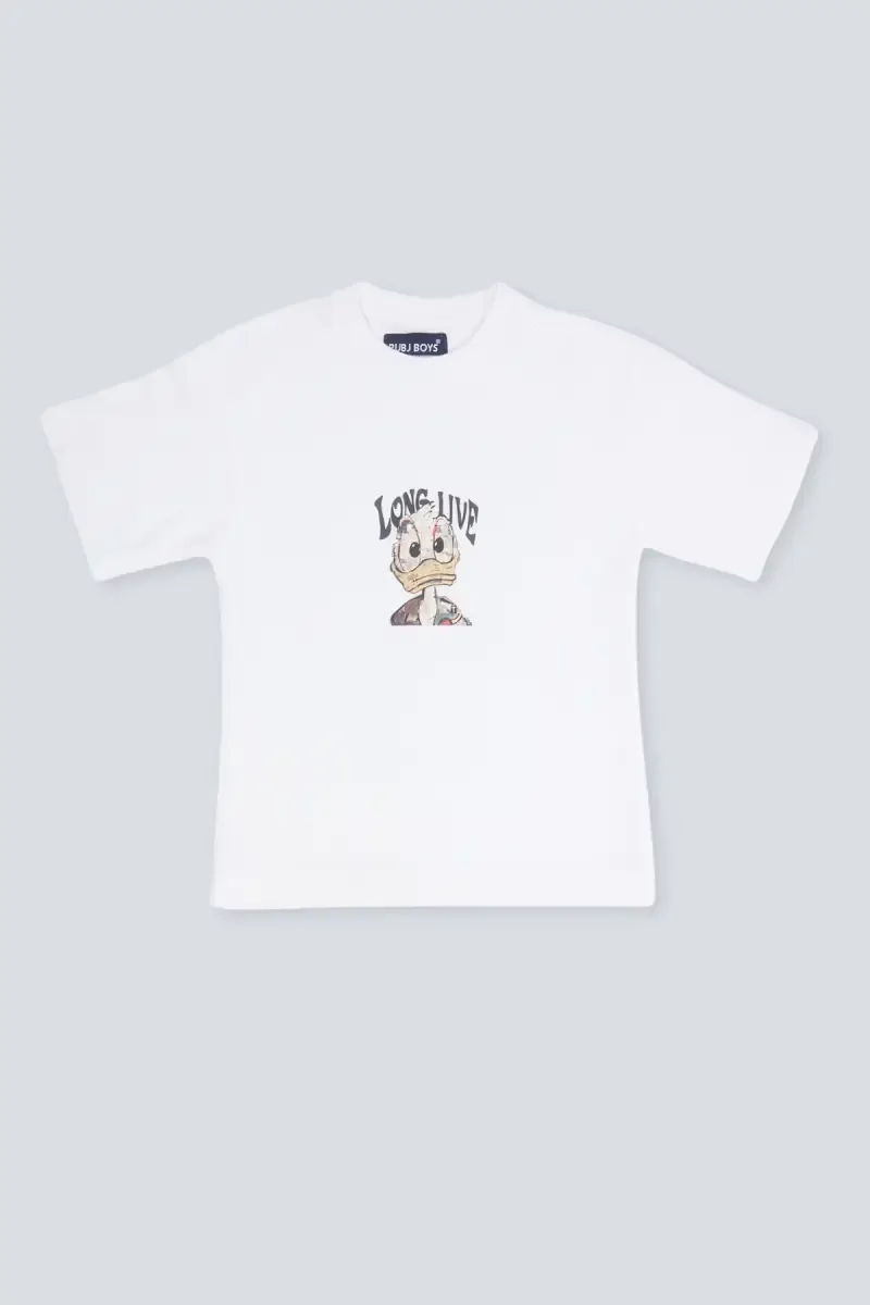 Printed Half Sleeve T-shirt for Boys