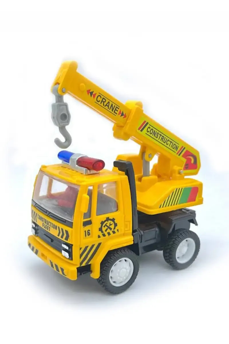 Centy AL-Crane Pull Back Toy (Yellow)