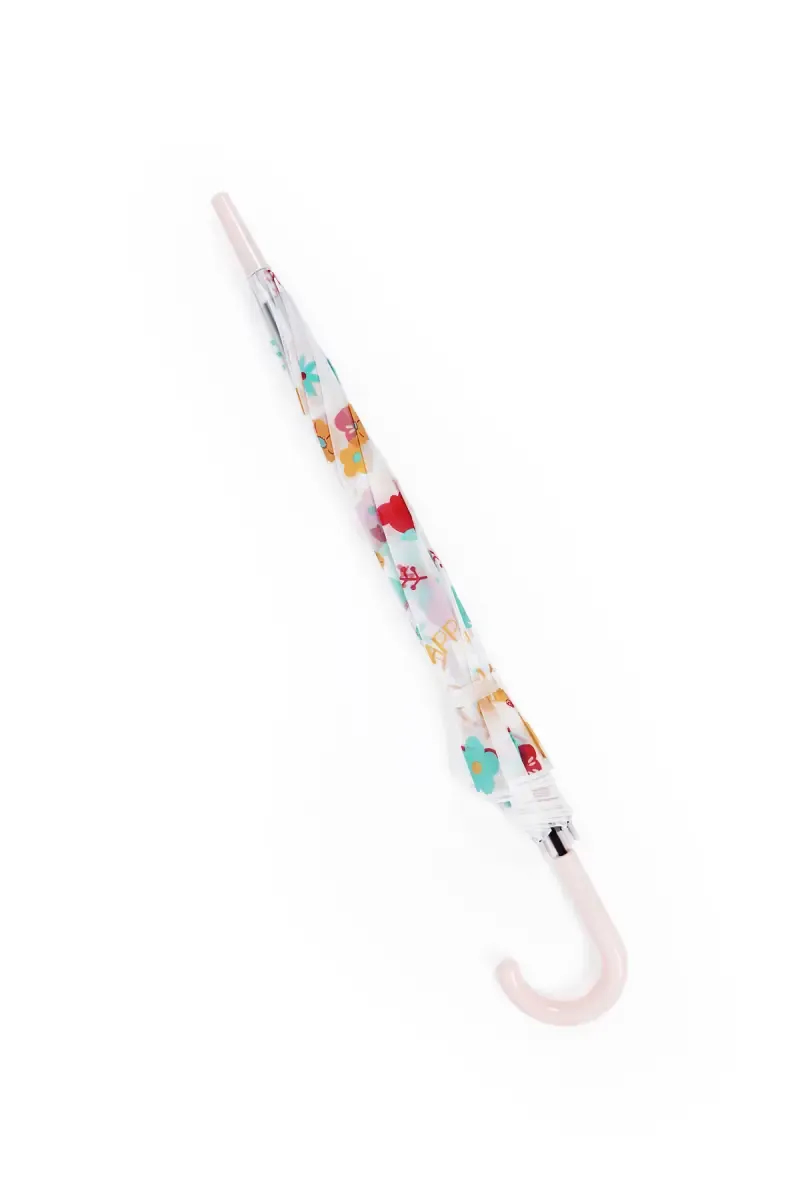 Polyester & Stainless Steel Single Fold Umbrella - 77 Cm