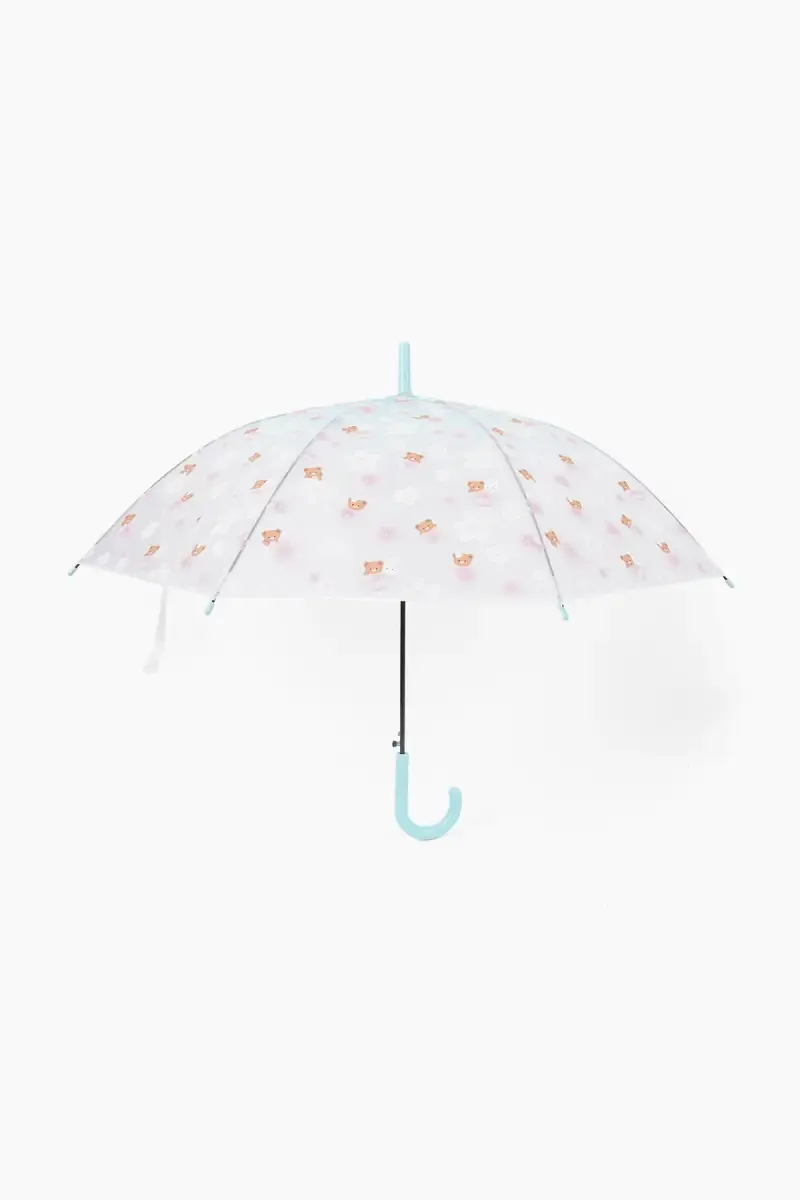 Polyester & Stainless Steel Single Fold Umbrella - 76 Cm