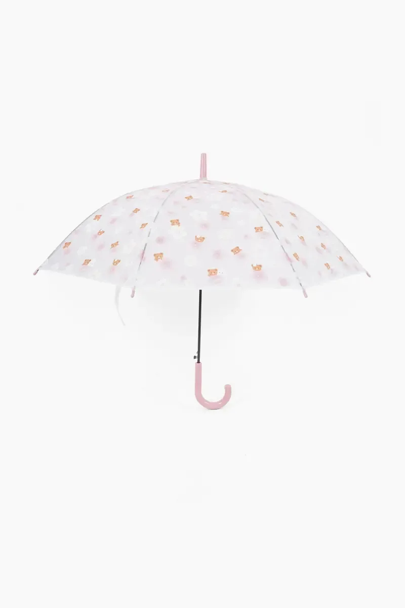 Polyester & Stainless Steel Single Fold Umbrella - 76 Cm