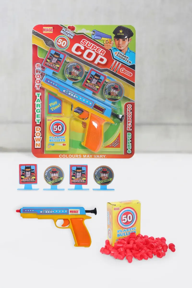 Nuage Super Cop Gun Play Set for Kids