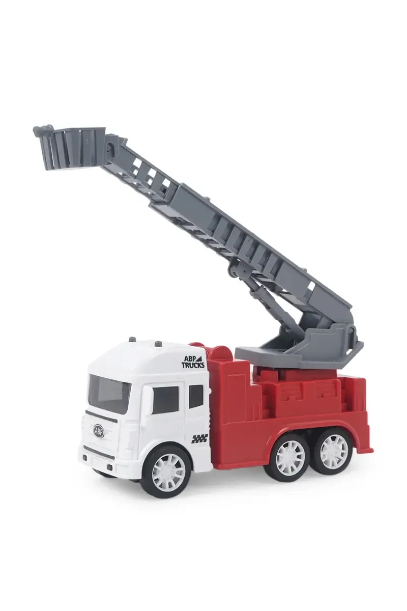 Windup Truck Friction Powered Toy (Red) 