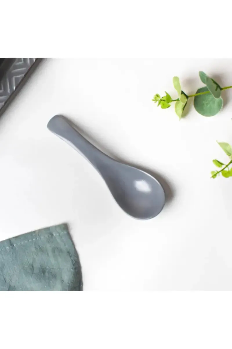 Plastic Soup Spoon - 12cm