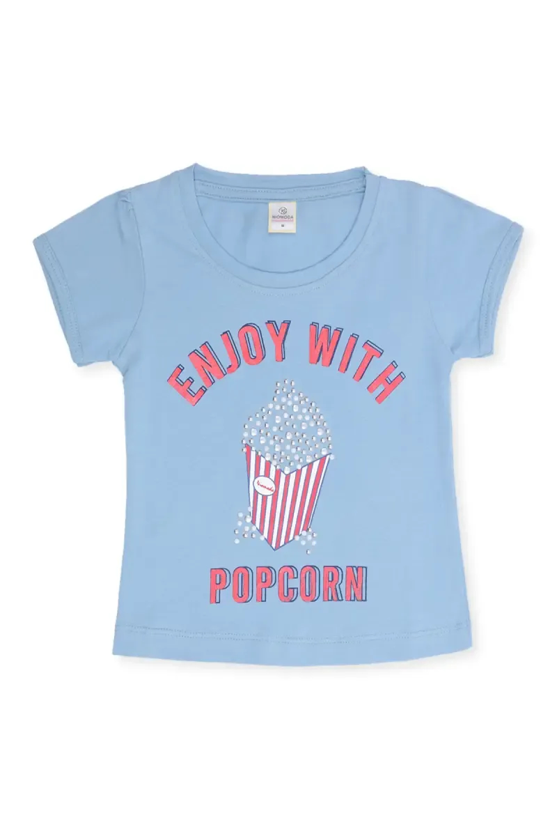 Cotton Printed T-Shirt for Baby Girls