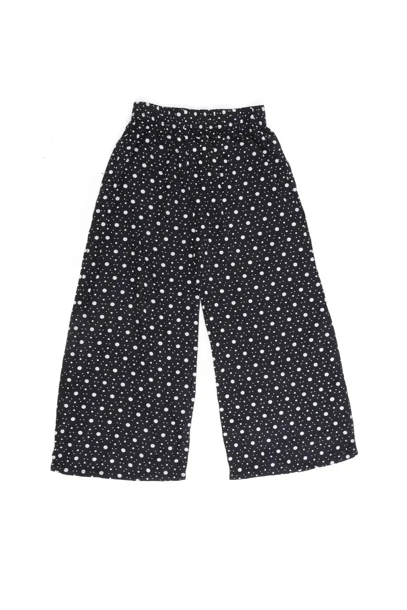 Cotton Polka Dot Printed Capri for Girls