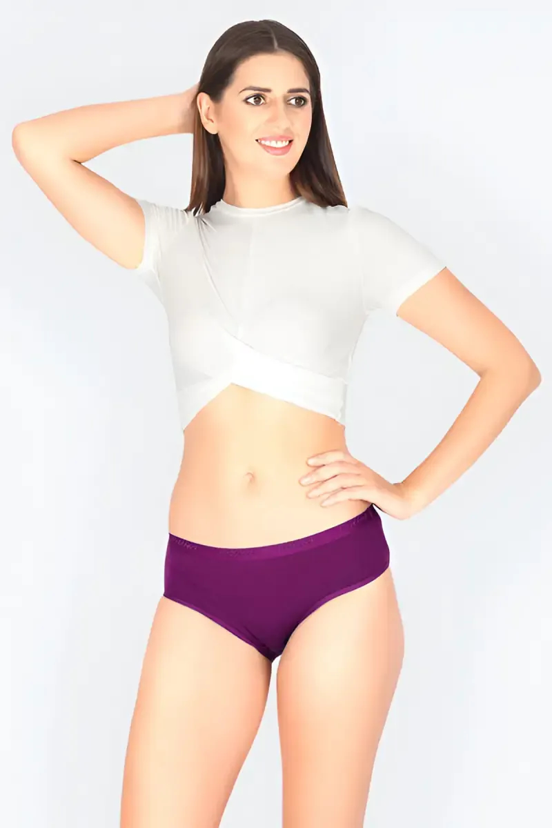  Prithvi Cotton Solid Panty for Women