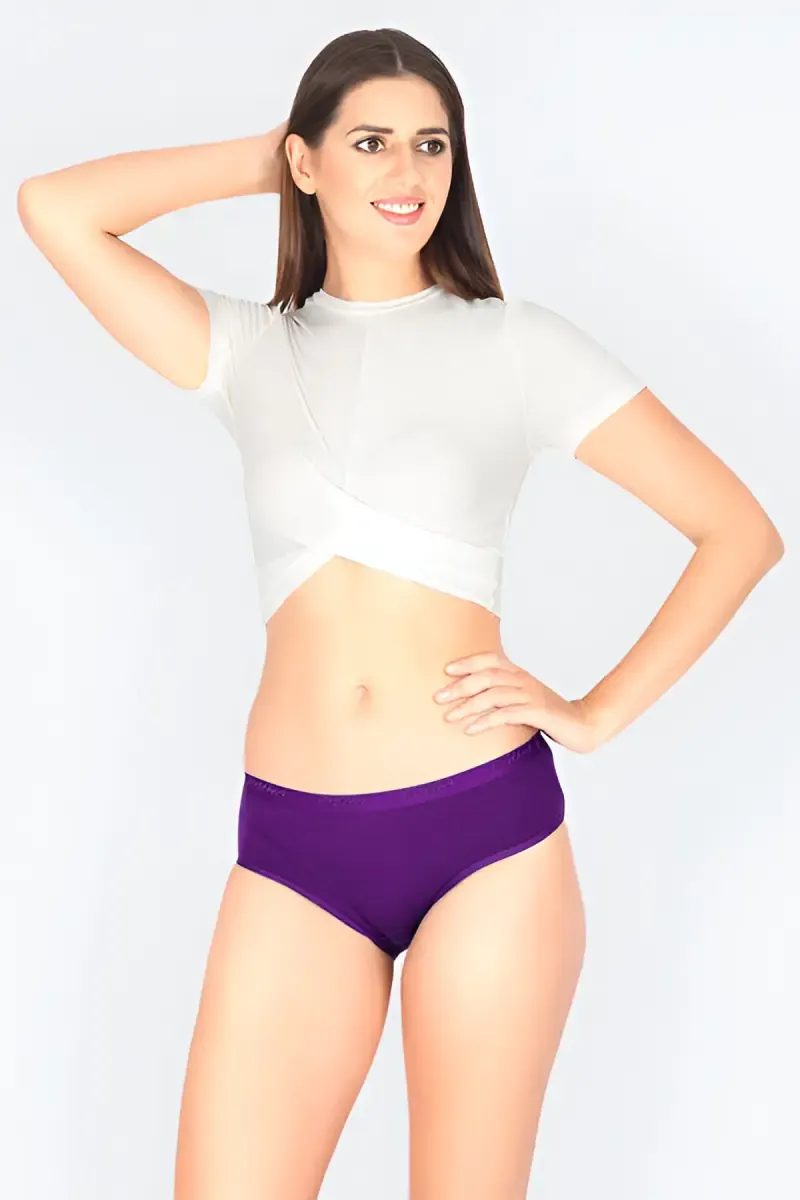  Prithvi Cotton Solid Panty for Women