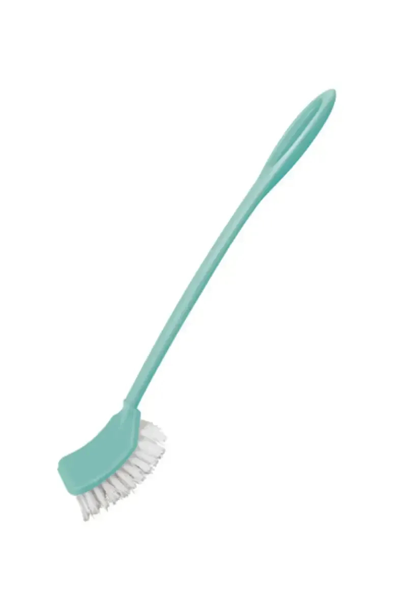 Spotzero Plastic Single Side Bristles Toilet Brush - 1 Pc