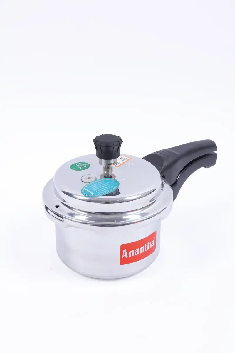 Anantha Aluminium Perfect Outer Lid  Pressure Cooker - 1.5 Ltr