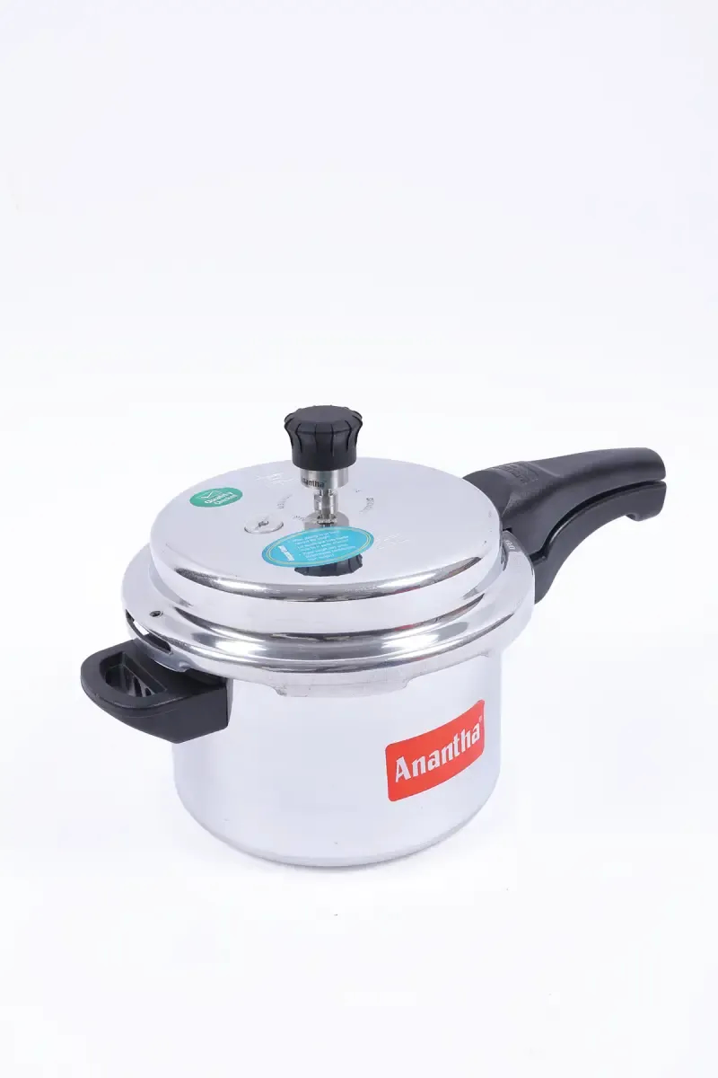 Anantha Aluminium Perfect Outer Lid Pressure Cooker - 3 Ltr