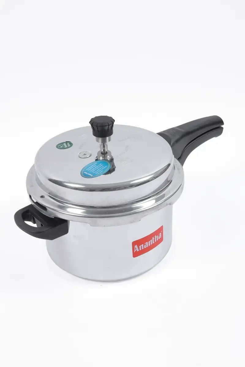 Anantha Aluminium Perfect Outer Lid Pressure Cooker -5.5 Ltr