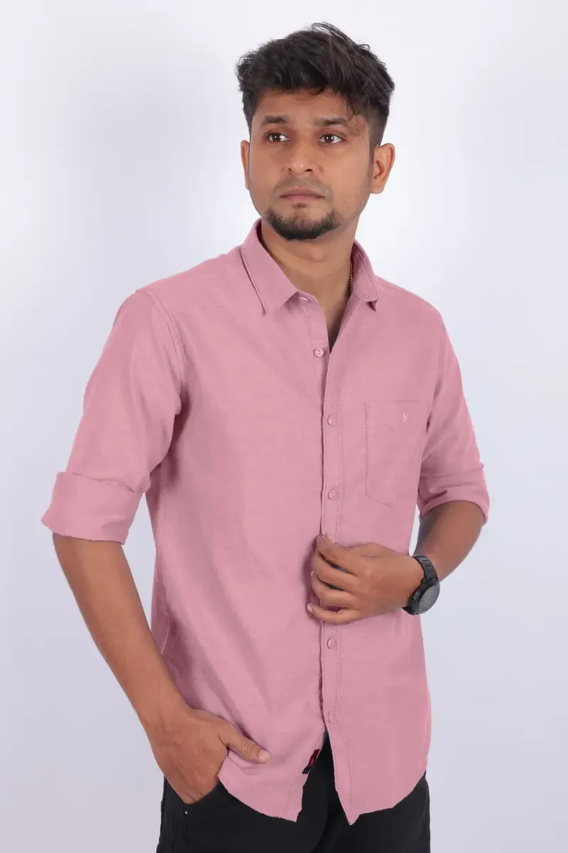 Men's Solid Full Sleeve Casual Shirt