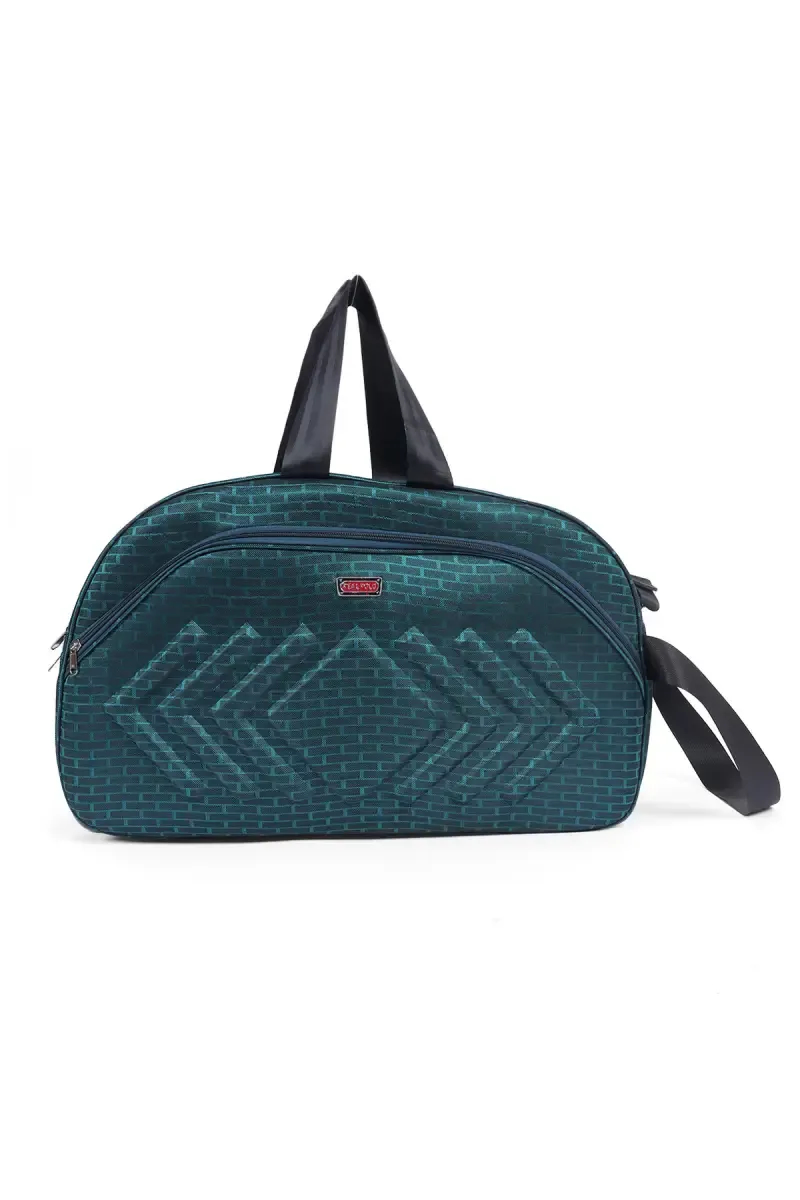 Unisex Extra-Large Solid Duffle Travel Bag with Hand-Carry Strap