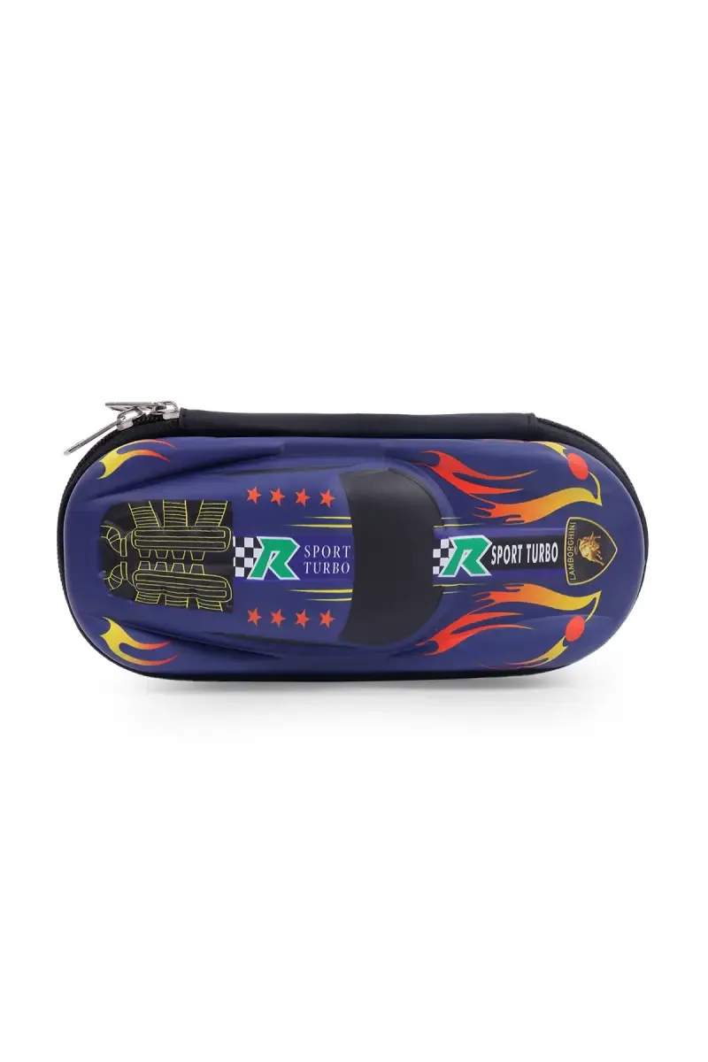 Sport Turbo Car Theme Pencil Pouch