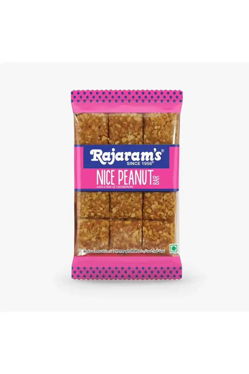 Rajaram's Nice Peanut Bar - 100 g Pouch