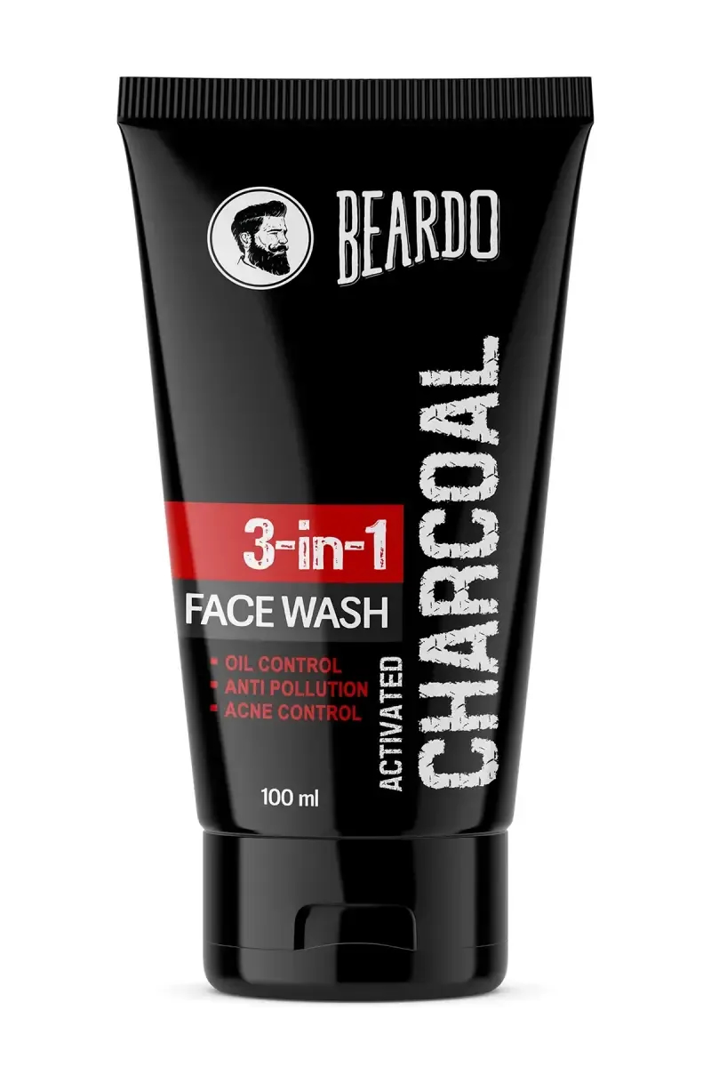 Beardo Charcoal Facewash for Men - 100ml