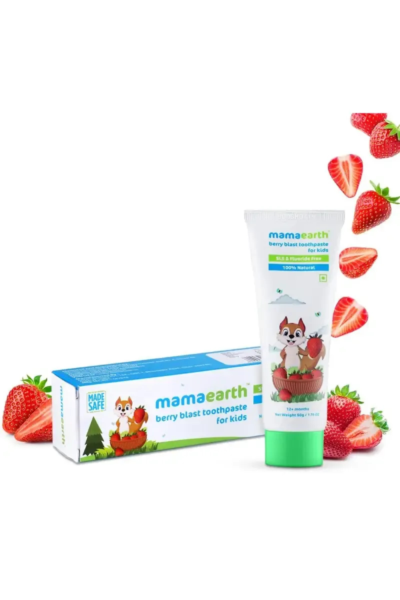 Mamaearth Berry Blast Toothpaste for Kids - 50g