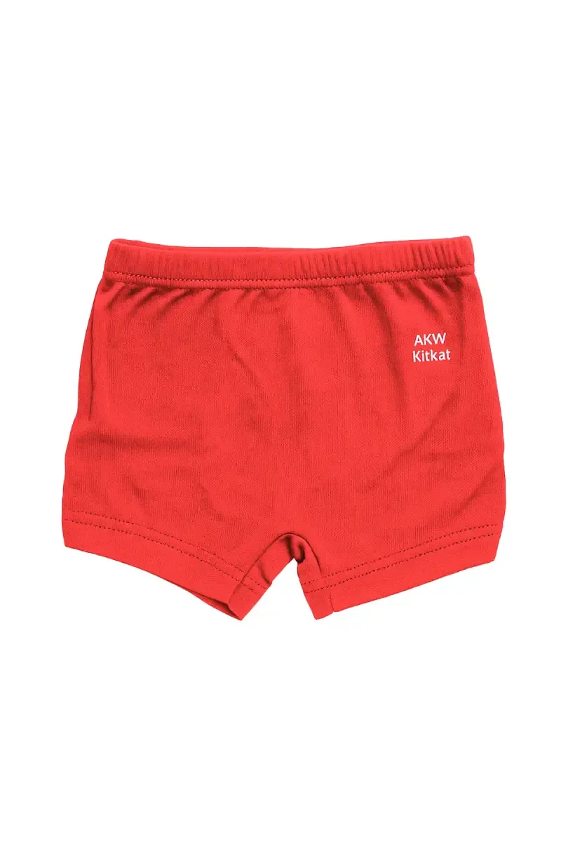 Cotton Trunk for Boys - Red 