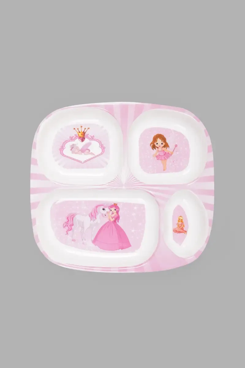 Dinesmart Melamine Dining Plate for Kids - 22 CM