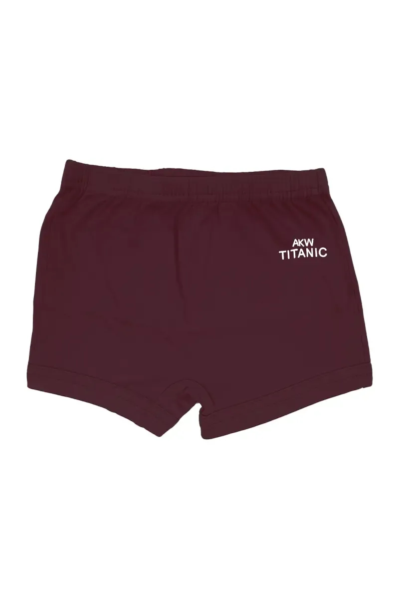 Cotton Trunk For Boys - Maroon